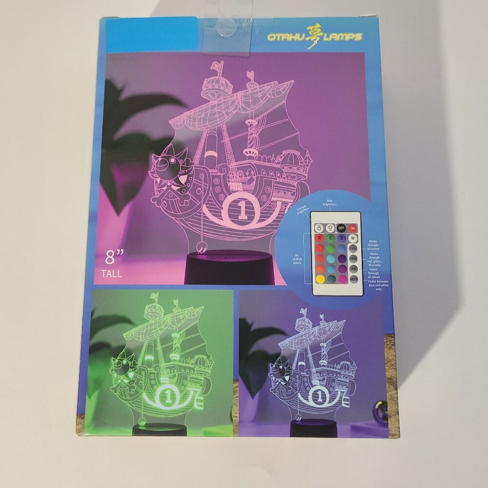 One Piece LED Figure Lamp Toei Animation Otahu Lamps New/Sealed - Picture 2 of 4
